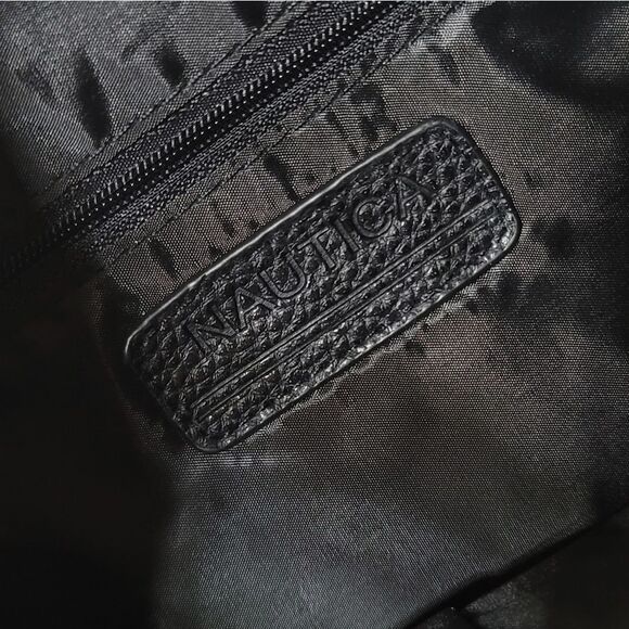 Nautica 'Port O Call' Color Block Brown/White/Cream Hobo Shoulder Bag - Picture 7 of 11